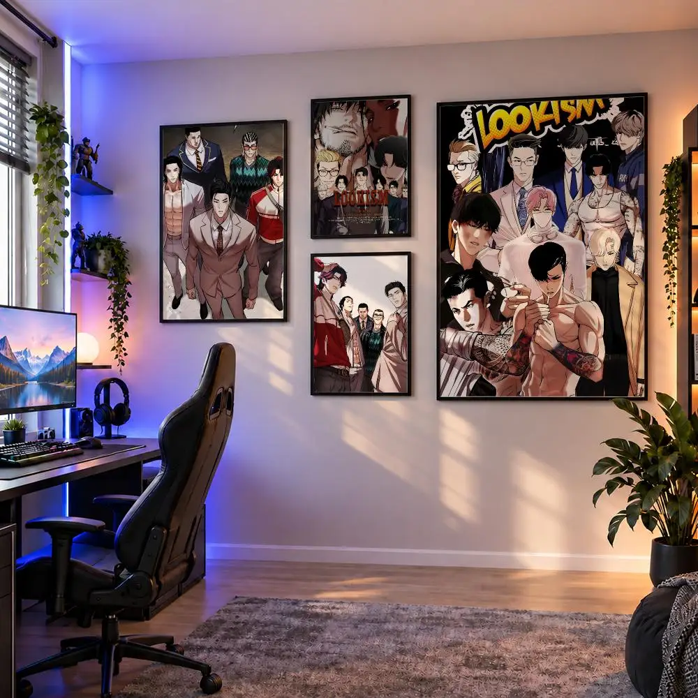 Manhwa Lookism Daniel Park Poster Wall Art PP Waterproof HD Self Adhesive Modern Home Decor Living Room Apartment Gift