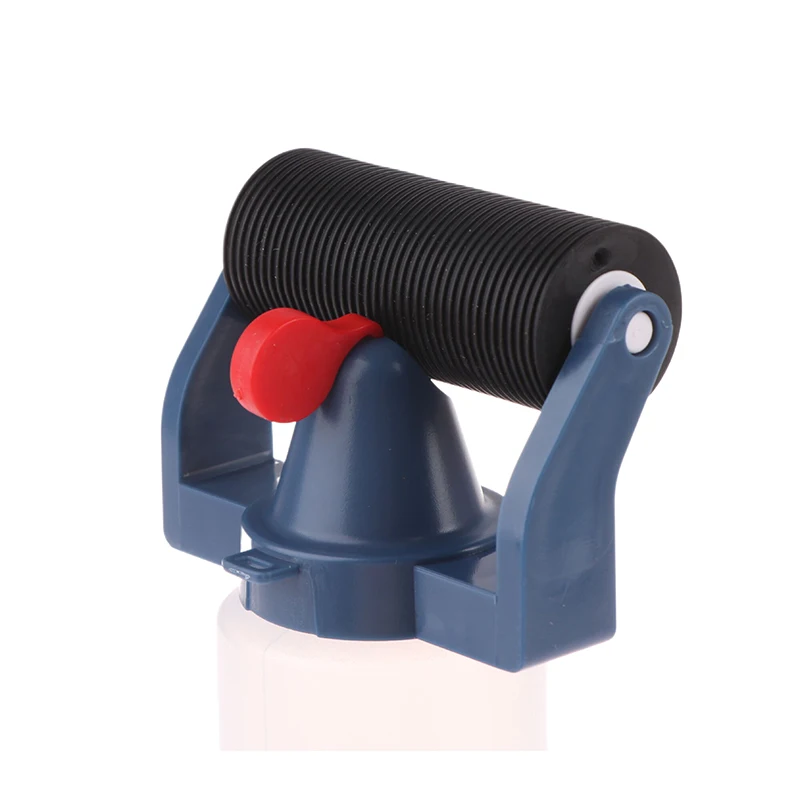 ขวด applicator พลาสติก PE เครื่องจ่ายแบบลูกกลิ้งมือกาวขนาด8ออนซ์สำหรับงานจิตรกรรมงานไม้