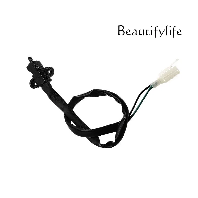 

Motorcycle accessories, front brake light switch, brake cable, drum brake, mirror seat handle, power supply, no lock button.