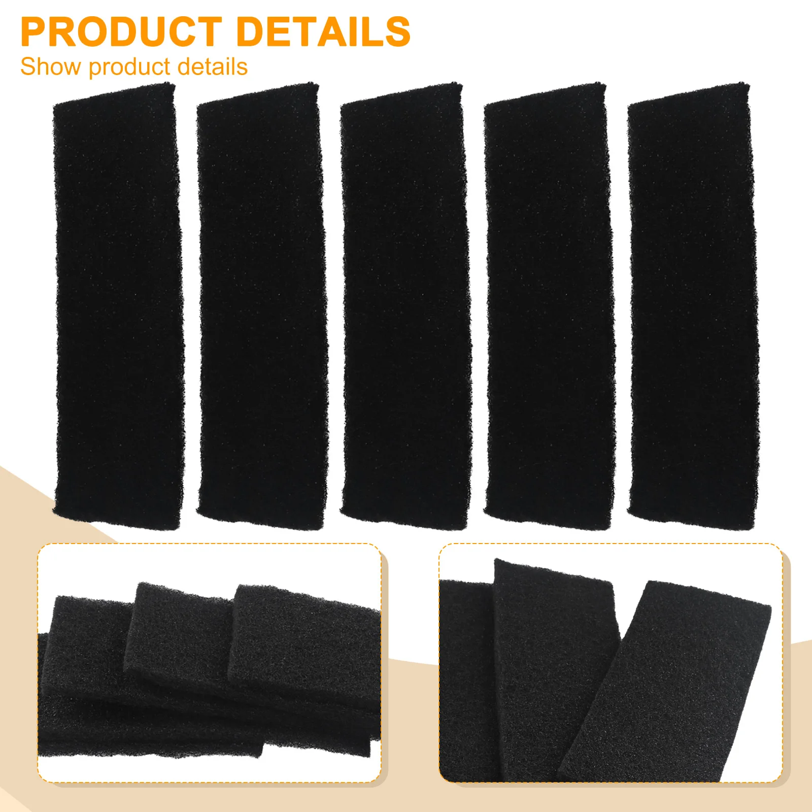 Air Quality Parts Ceiling Fan Filter Activated Carbon WIDELY USABLE Easy Installation Kitchen Office Practical