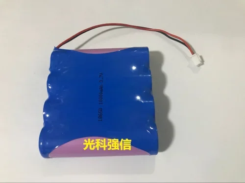 بطارية ليثيوم أصلية أصلية 18650 قابلة لإعادة الشحن 10000 مللي أمبير 3.7 فولت مع قابس 3 سلسلة إضاءة الصيد #2