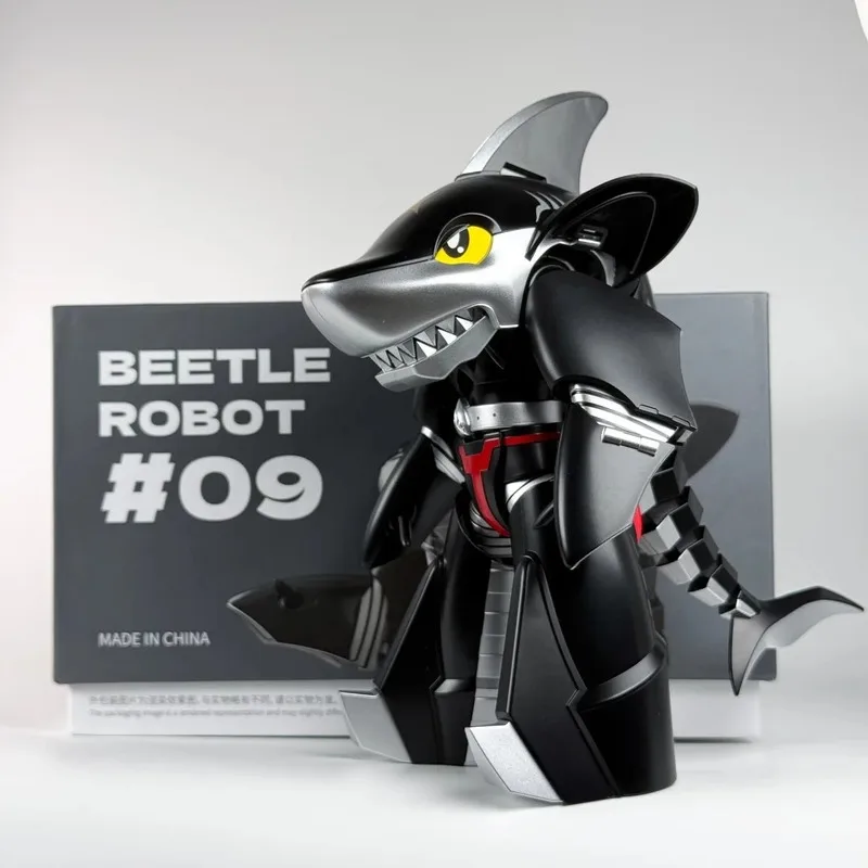 جديد حقيقي 1/12 مقياس Xls B-Robo Kabutack سلسلة 2 القرش Las Vegas Mecha نموذج عمل الشكل جمع الديكور لعبة الهدايا