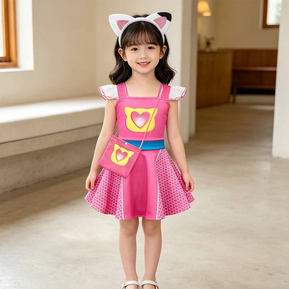 Super-lover-Kitties Girls Cosp - Summer Clothing Europe ulasan dan harga