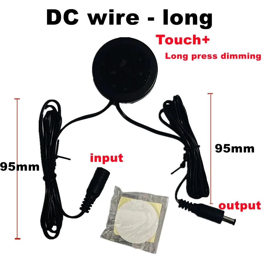 Taśma oświetleniowa LED Ściemniacz dotykowy i przełącznik indukcyjny do zamiatania dłoni Elastyczna taśma LED COB 12 V 320 diod LED / M Oświetlenie