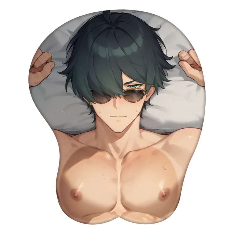 

3D Mouse Pad Lighter Anime Wrist Rest Desk MousePad Mat Gamer Accessory