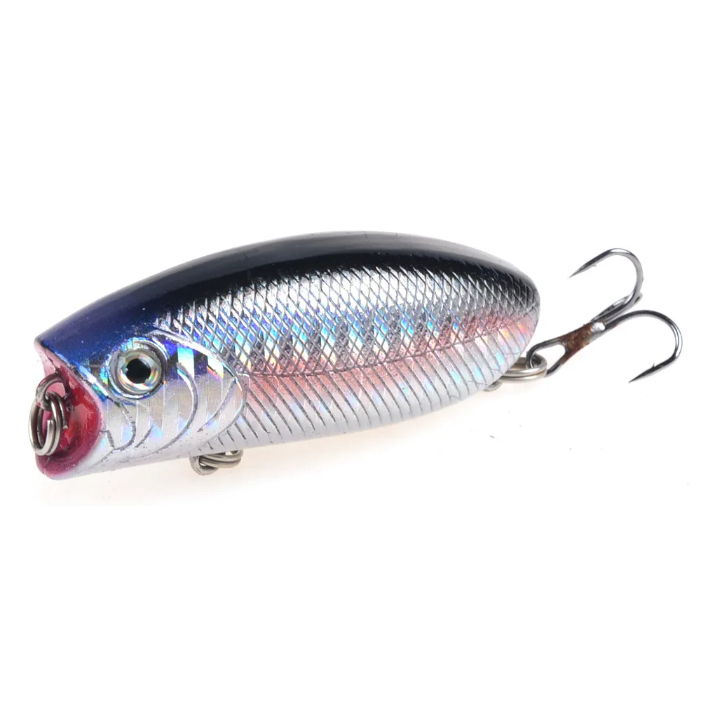 1pcs Crankbait Fishing Lures Floating Topwater Popper Pesca Hard Bait Artificial Wobblers For Pike Carp Trolling Fishing Tackle