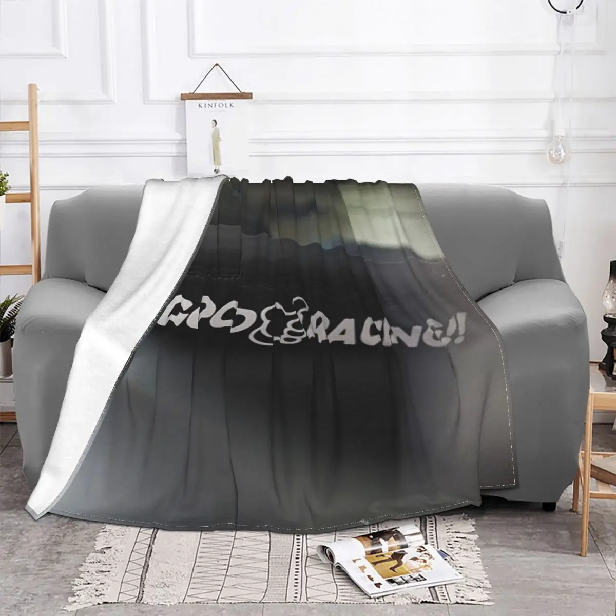 No Good Racing 649 Home Bed Blankets Custom Blanket Personalized Throw Blanket