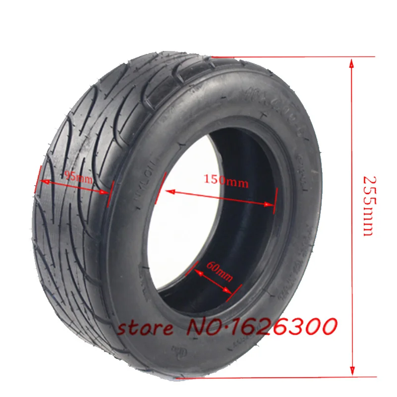 10x4.00-6 Tubeless Tire for Mercane MX60 Electric Scooter Mini Motorcycle 10 Inch Thickened Road Vacuum Tyre Accessories