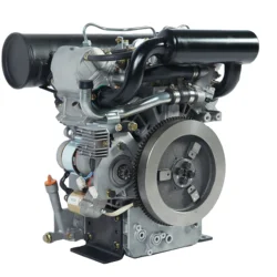 KAIST V-TYPE WATER COOLED TWO CYLINDER DIESEL ENGINE