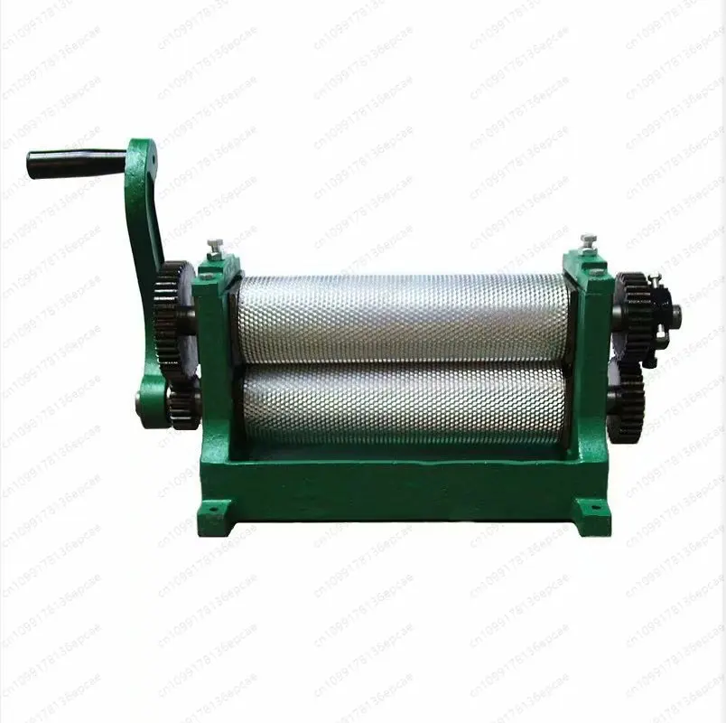 

1PC Manual Honeycomb Embossing Machine Aluminum Alloy Bee Bee Special Beeswax Foundation Sheet Press Roller Machine