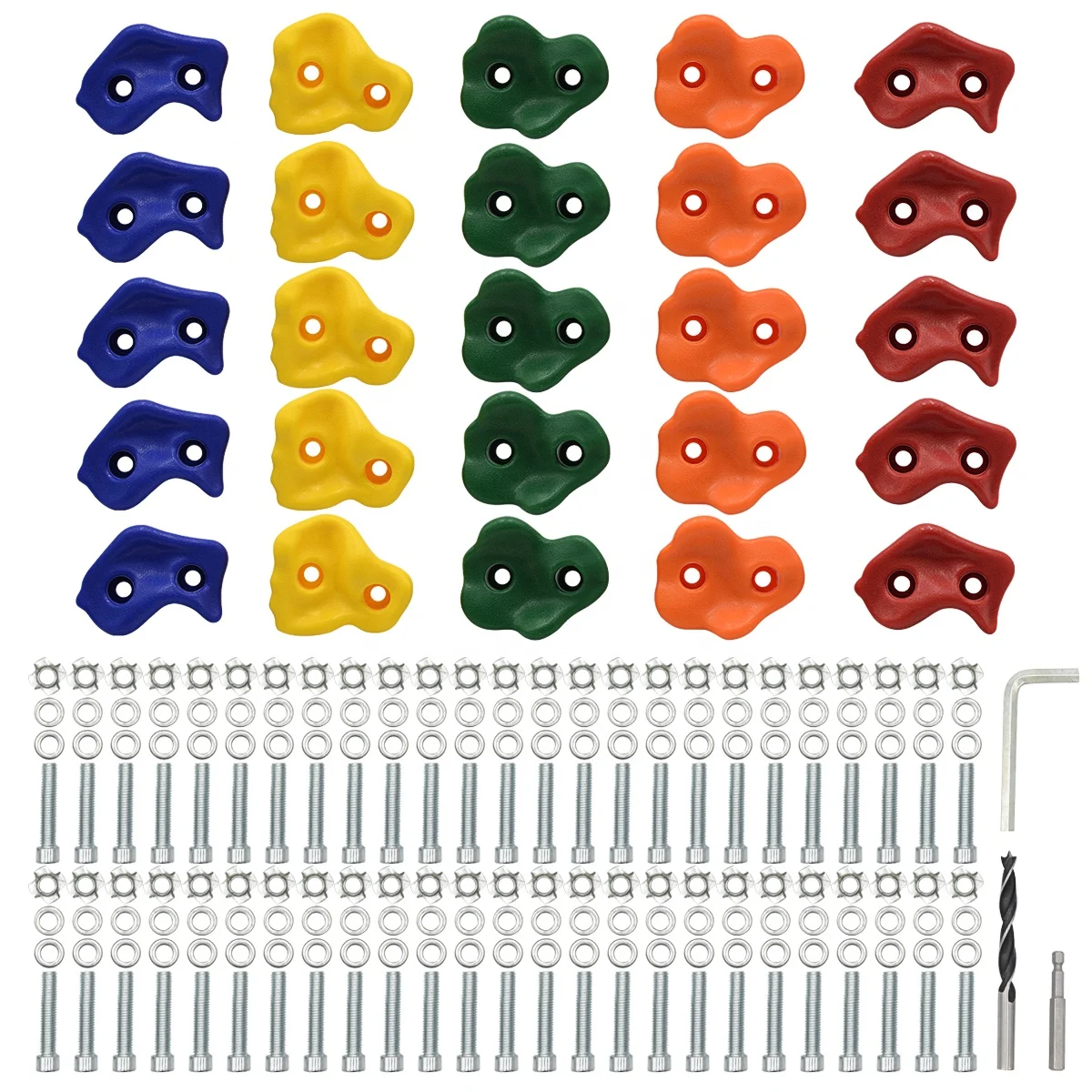 

Secure and Durable Kids Climbing Rocks Indoor and Outdoor Children Climbing Wall Stonepromote sales
