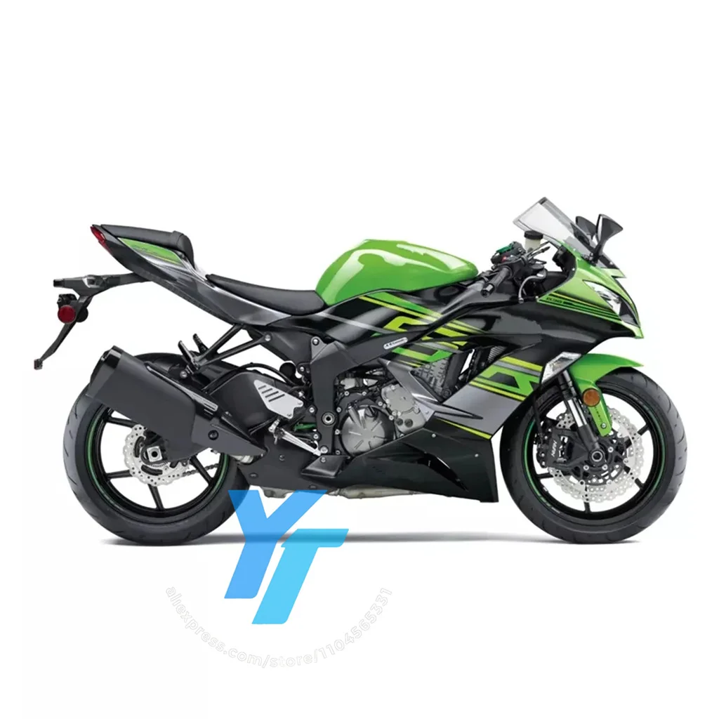 مجموعة هدية ولوحة مخصصة لـ KAWASAKI ZX6R 2013-2018 مع مادة ABS احترافية تضمن استبدال مناسب تمامًا