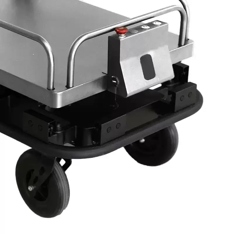 FOLO-200 Driverless Follow Cargo Robot Cart, 100KG Heavy-Duty Four-Wheel Automatic Tracking Transport Trolley