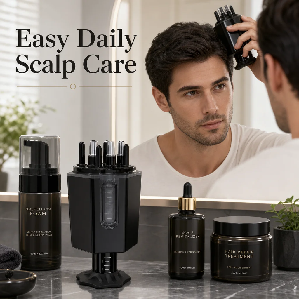 Draagbare hoofdhuidmassagekam - Travel Accessories Guide recensie en prijs