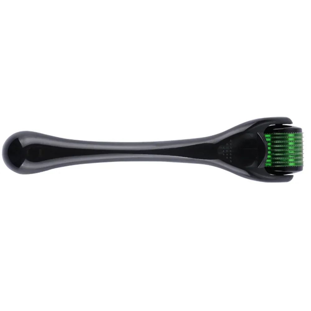 Derma Roller 0.25/0.3Mm Naalden Lengte Titanium Dermoroller Zwart Groen Anti-Haaruitval Microniddle Roller Voor Haargroei