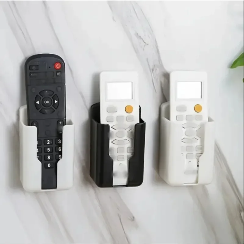 Remote Control Storage Box Punching-free Wall-mounted Buckle Paste Multifunctional TV Air Conditioning Storage Box