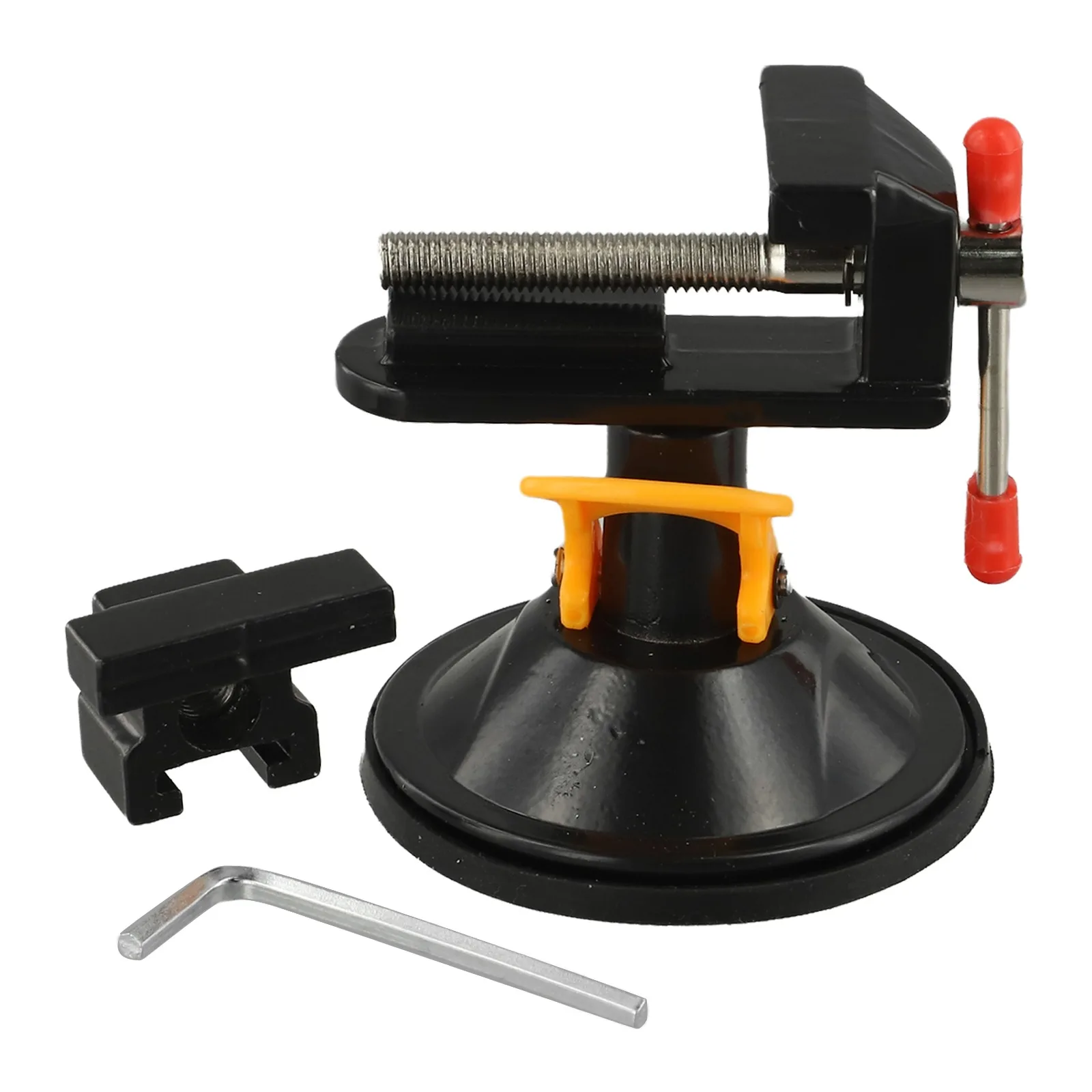 Rotary Vise 360 Degree Aluminum Alloy Table Vice For Jewelry Model Making Electronic Repair Hobby Craft 55mm Jaw
