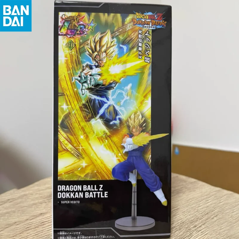 Disponibile Originale Bandai Namco Banpresto Dragon Ball Z Dokkan Battle 10esimo Anniversario Figura Super Saiyan Gogeta Vegeta Giocattolo in PVC