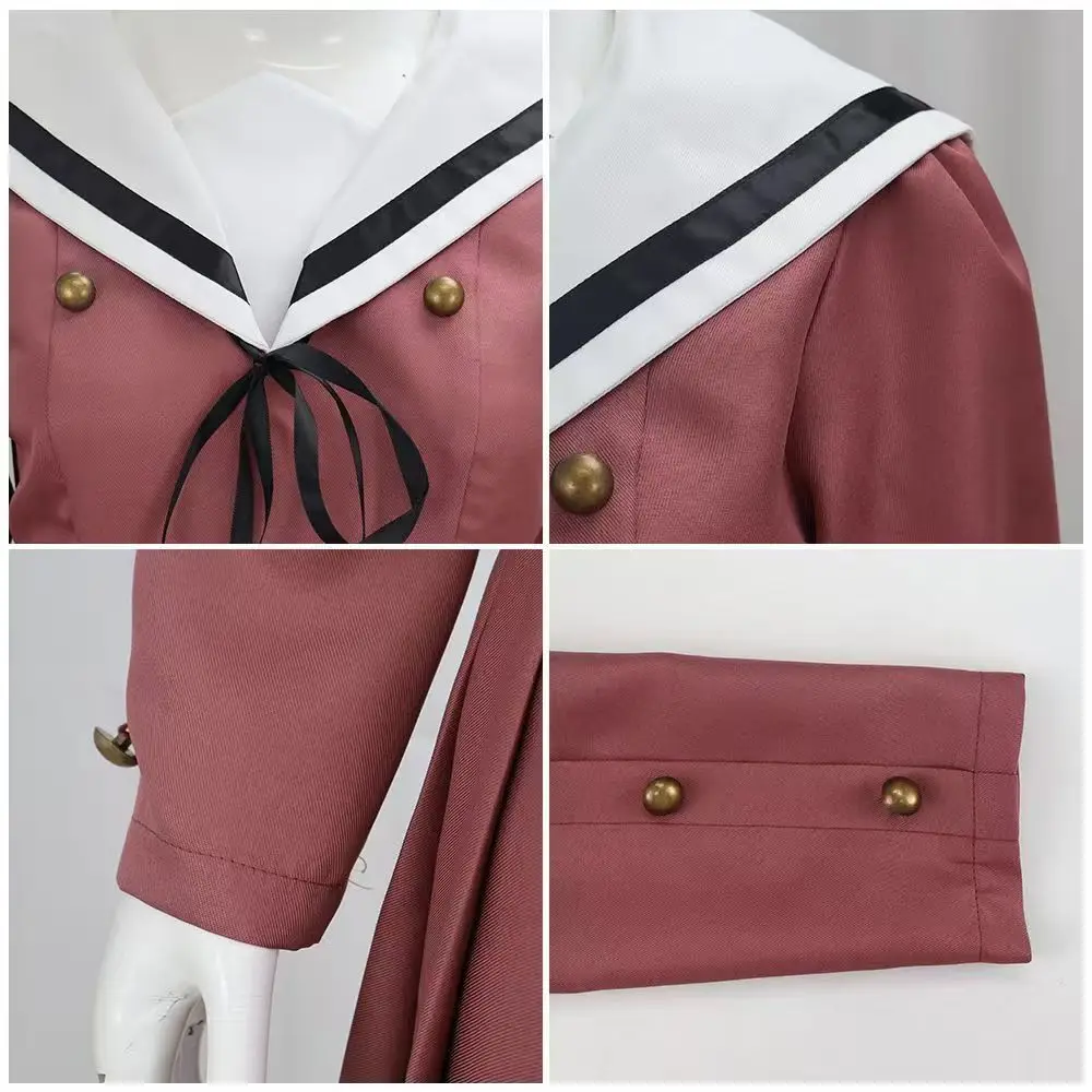 

Cosplay Kaoru ga Hana no Gotoku Kiriku Sakuramu Wakuri Kuniko Cosplay Costume Girl Student Style Full