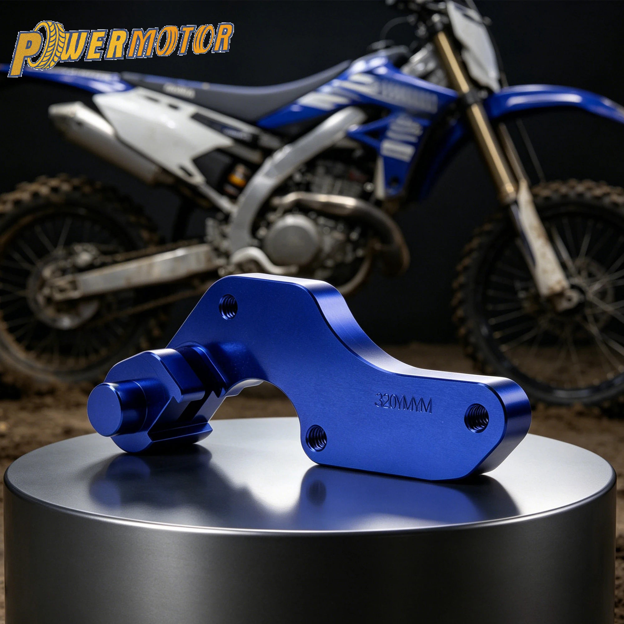 Motorcycle 320mm CNC Floating Brake Disc Adapter Bracket For Yamaha YZ250F YZ450F WR250F WR450F Dirt Bike Modification Parts