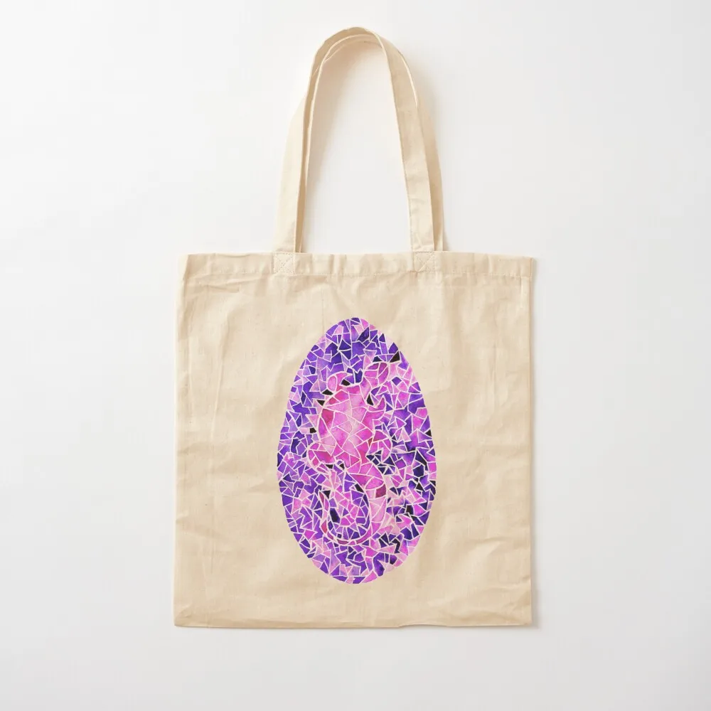 Mosaic Lizard Tote Bag