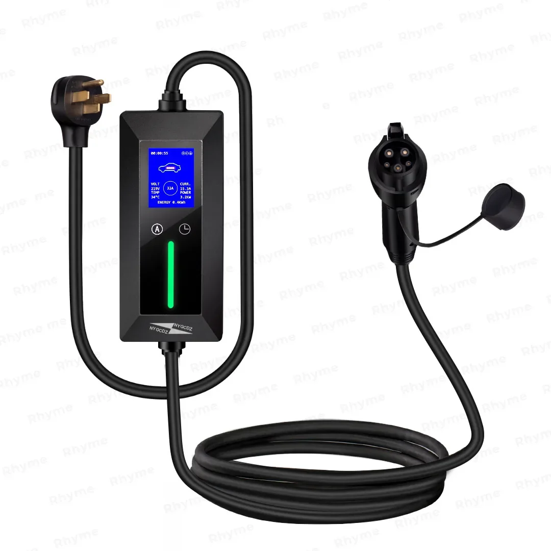 Portable Electric Car Charging Station Adapter New Condition 7kw-22kw Fast 32A EV Charger Type 2 APP Control Vehicle Charging