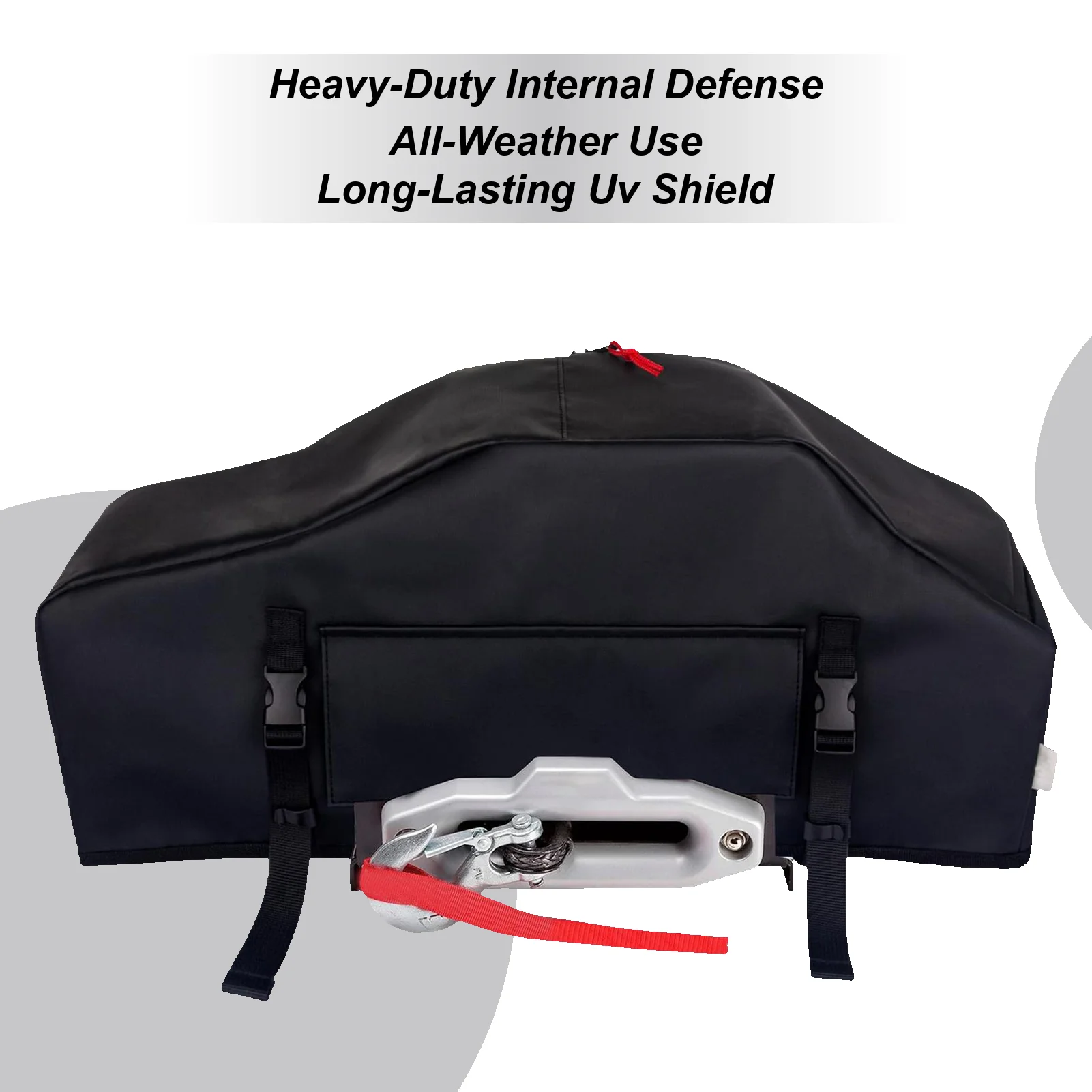 

Защитный чехол для лебедки, водонепроницаемый защитный чехол для лебедки, аксессуары, непромокаемая защита от ультрафиолета, защита для наружного использования в помещении, кемпинга