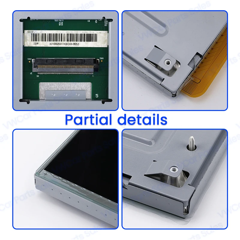8 Inch DJ080PA 01A 55Pins LCD Touch Screen Display For Chevrolet Silverado Suburban Tahoe GMC Sierra Yukon Canyon Acadia Parts