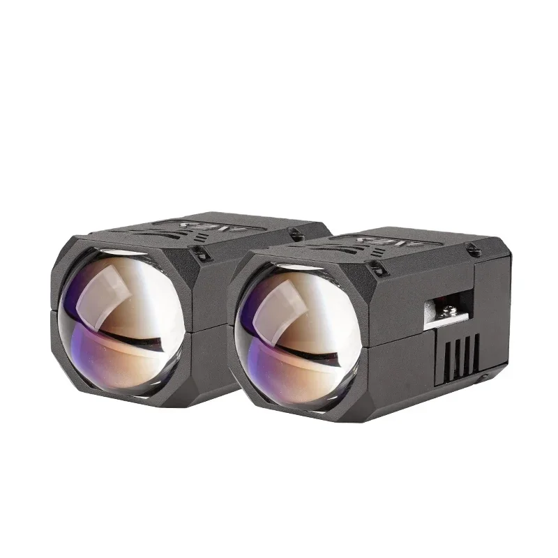 

AES 1.8inch Blue lens 65W X1M Matrix BIled Projector Lens with many pcs installing to the Car Headlight