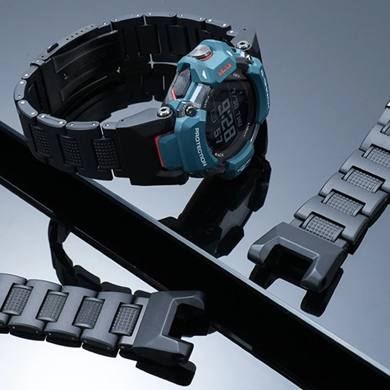 

DIY trendy watchband for Casio watch 3515 GBD-H2000 modified lightweight composite plastic steel watch strap accessories