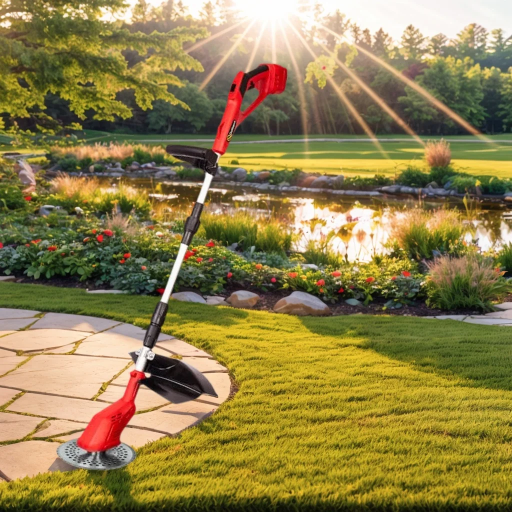 

For Milwaukee M18 Cordless Lawn Mower Brushless Adjustable Length Angle Grass Trimmer Telescopic for Yard Pruning Power Tool​