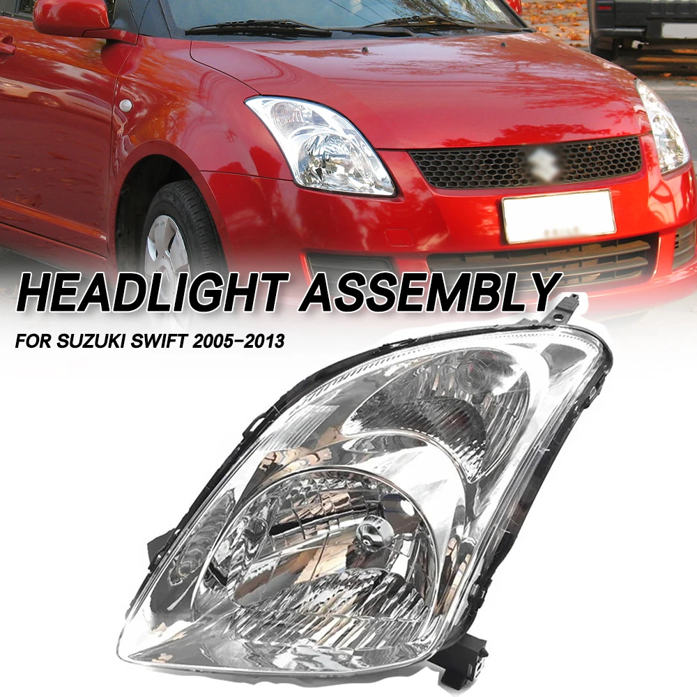 

Left/Right Side Front Bumper Head Light Headlamp Driving Headlight Turn Signal Light For Suzuki Swift 2005-2013