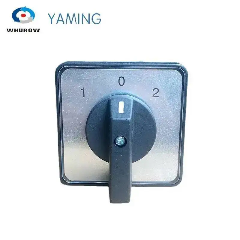 125A Three Poles LW26-125/3 Multi Position 660V Panel Mounting Cam Changeover Rotary Switch Silver Contact LW28 YMW26
