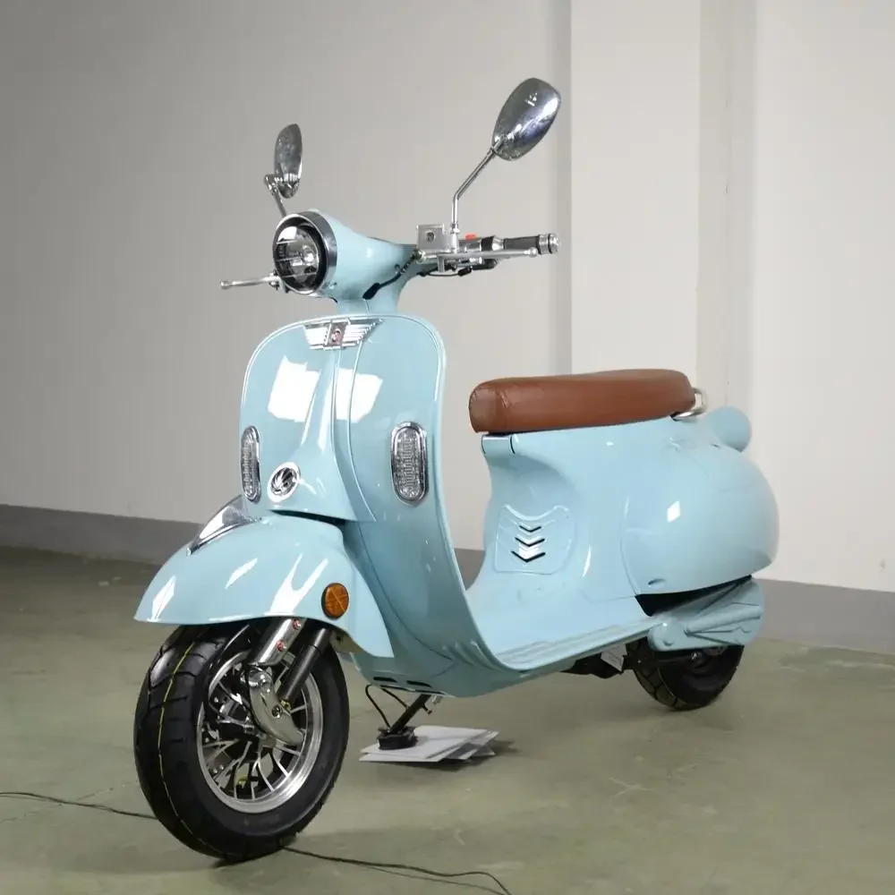 2000w 60V EEC China Classic VESPA Vintage Electric Vespa Scooter Retro Italy Style E Motorcycle