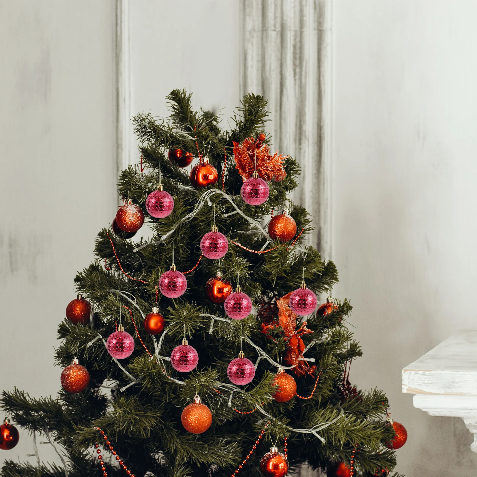 

6Pcs Hanging Xmas Tree Ornament Festive Charm Easy Install Remove Good Decoration Christmas Christmas Tree Hanging Ornaments