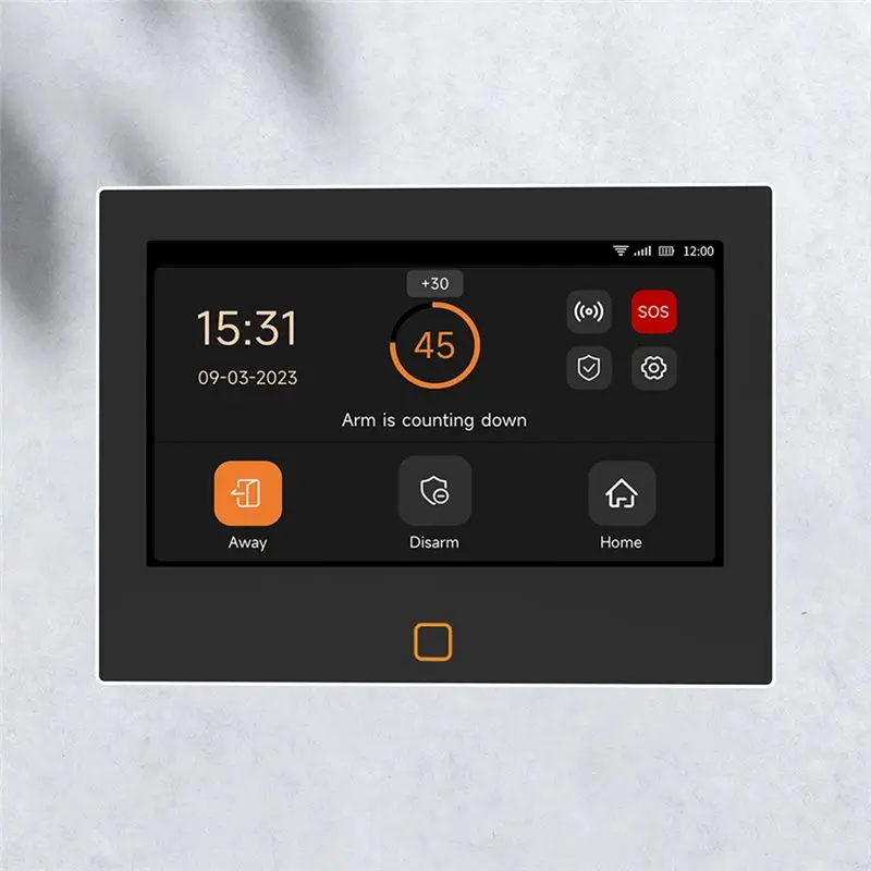 Tuya Smart Home Alarm Kit Wifi 4G GSM Security Burglary Alert System For House Protection EU Plug-Y41A