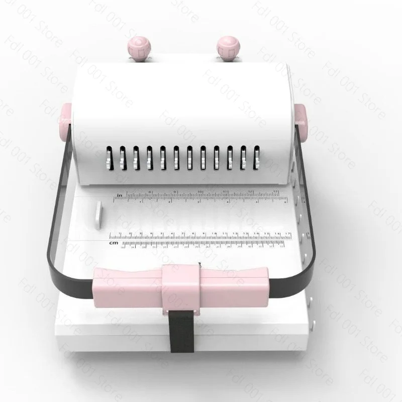 Binding Machine 2:1 Double Wire Binding Machine Machine Single-pass 20 Pages Punching Suitable for Book and Notebooks Binding