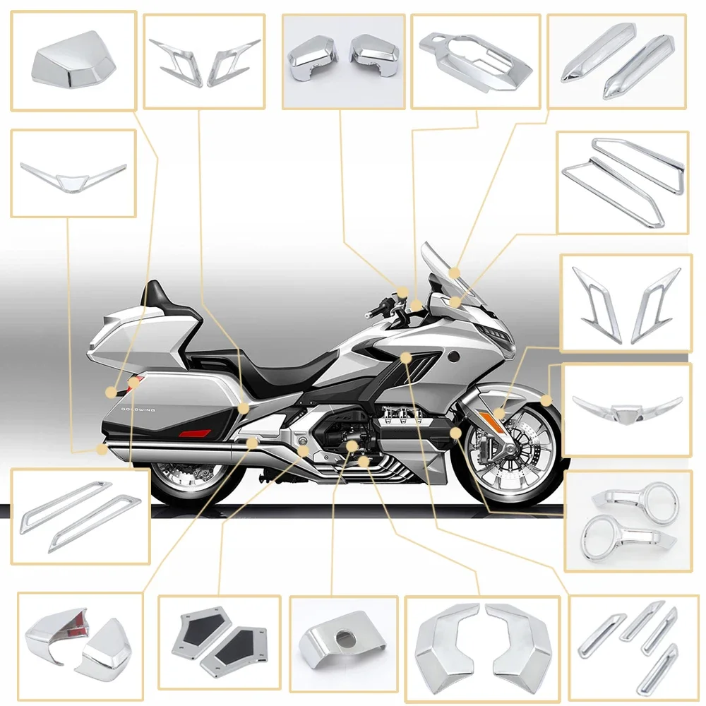 

Motorcycle body decoration Cover For Honda Goldwing GL 1800 GL1800 2018 2019 2020 motorcycle accessories