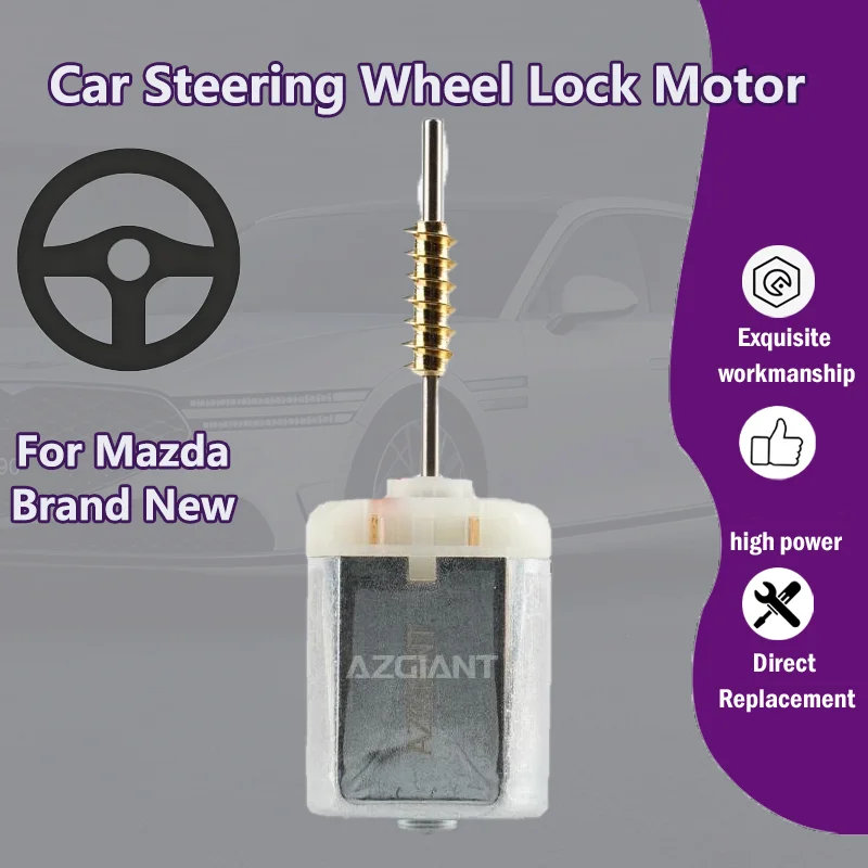 

AZGIANT 13800 RPM Car Steering Column Lock motor For 2015-2023 Mazda MX-5 MK4 strong power 0.11A carbon brush tool