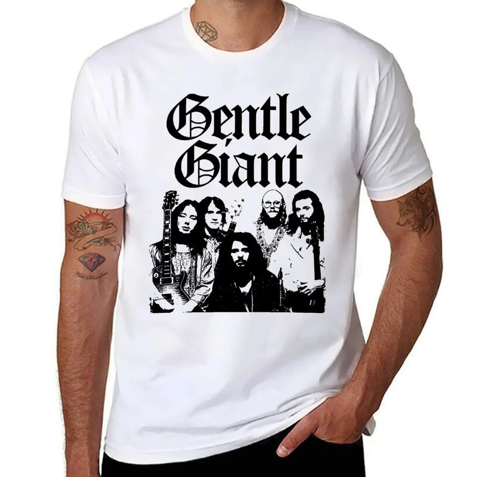 

t for luxury GENTLE shirts printed man shirt heavy T-Shirt man t shirt cotton man t MERCH BAND GIANT