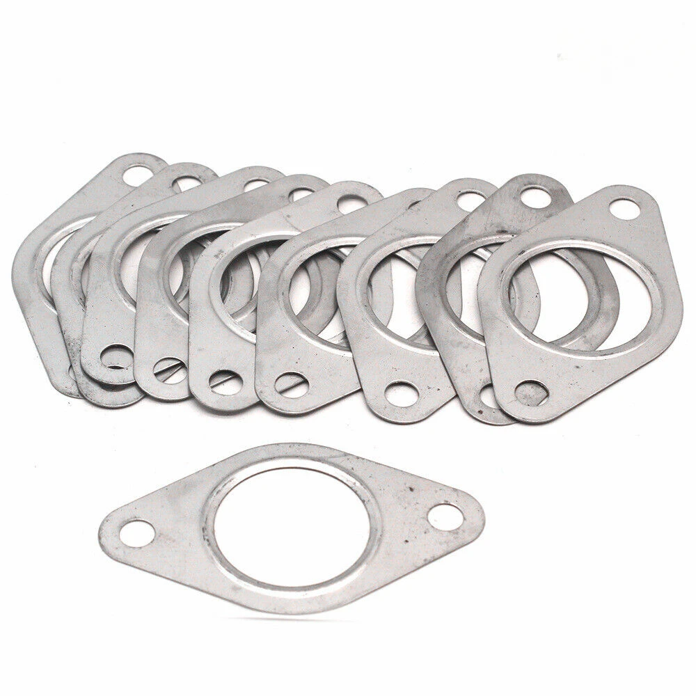 

10 шт., нержавеющая сталь 304, отпускная труба, фланцевая прокладка, 38 мм, универсальный турбокомпрессор