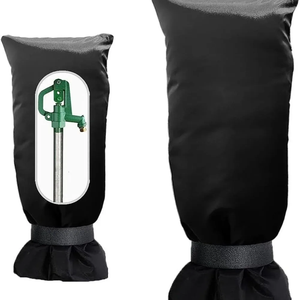 

Водонепроницаемый чехол для смесителя, ткань Оксфорд, защита от замерзания, защита для крана, многоразовые толстые защитные чехлы для смесителя от замерзания