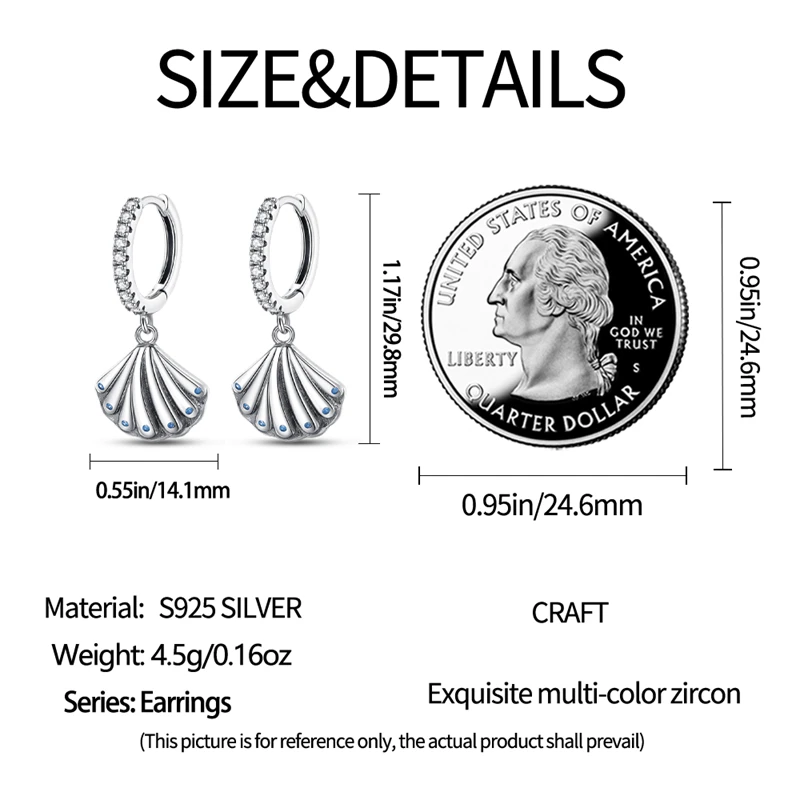 2023 New Earrings 925 Sterling Silver Original Hoop Earrings Jewelry For Women Free Shipping Fashion Small Silver Earring luxury