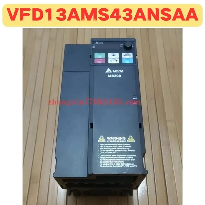 

Used Frequency Converter VFD13AMS43ANSAA Normal Function Tested OK