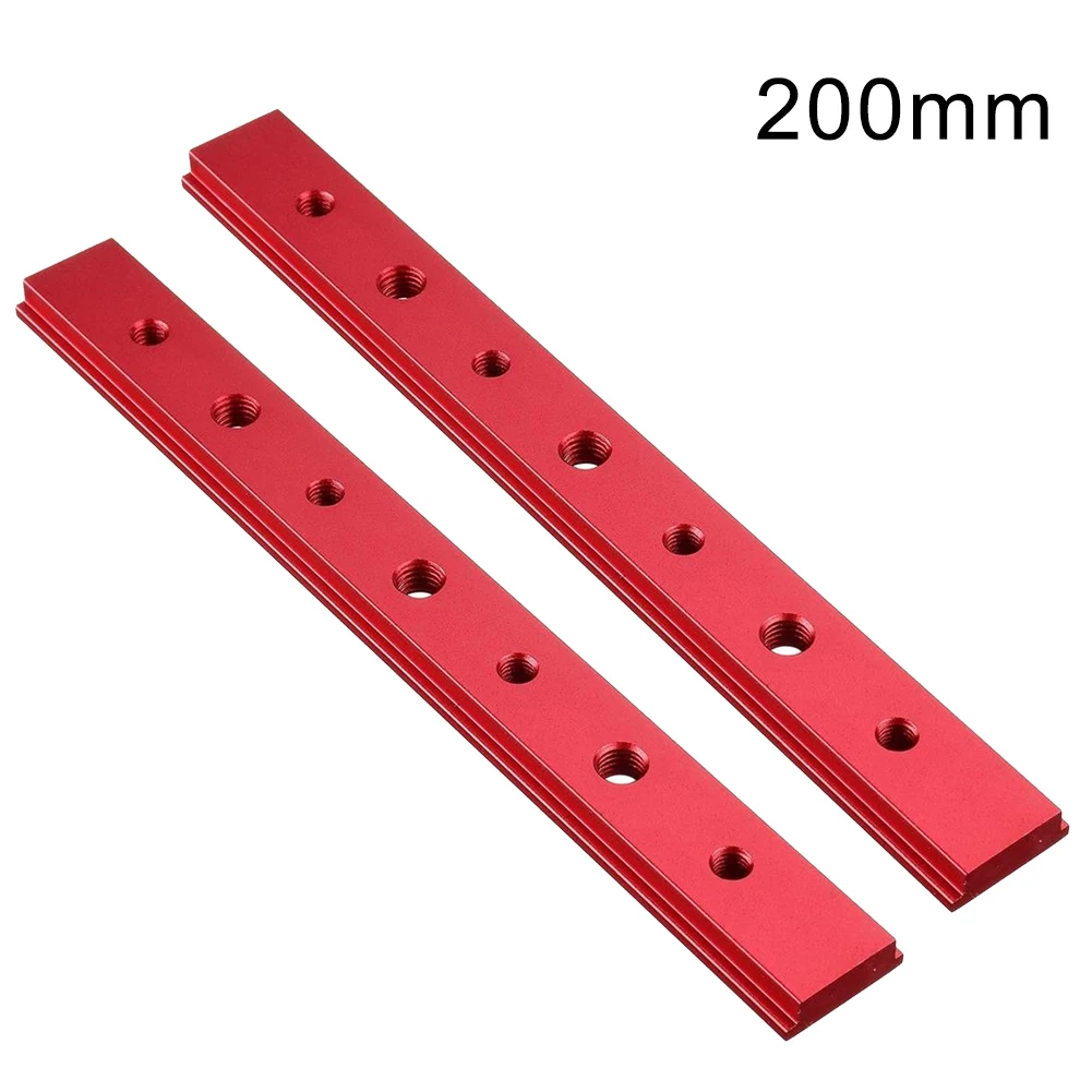 อลูมิเนียมอัลลอยด์ T-Track เครื่องมือ DIY งานไม้ 100 มม.อลูมิเนียมอัลลอยด์ Slider การออกแบบที่กะทัดรัดติดตั้งง่ายฝีมือประณีต