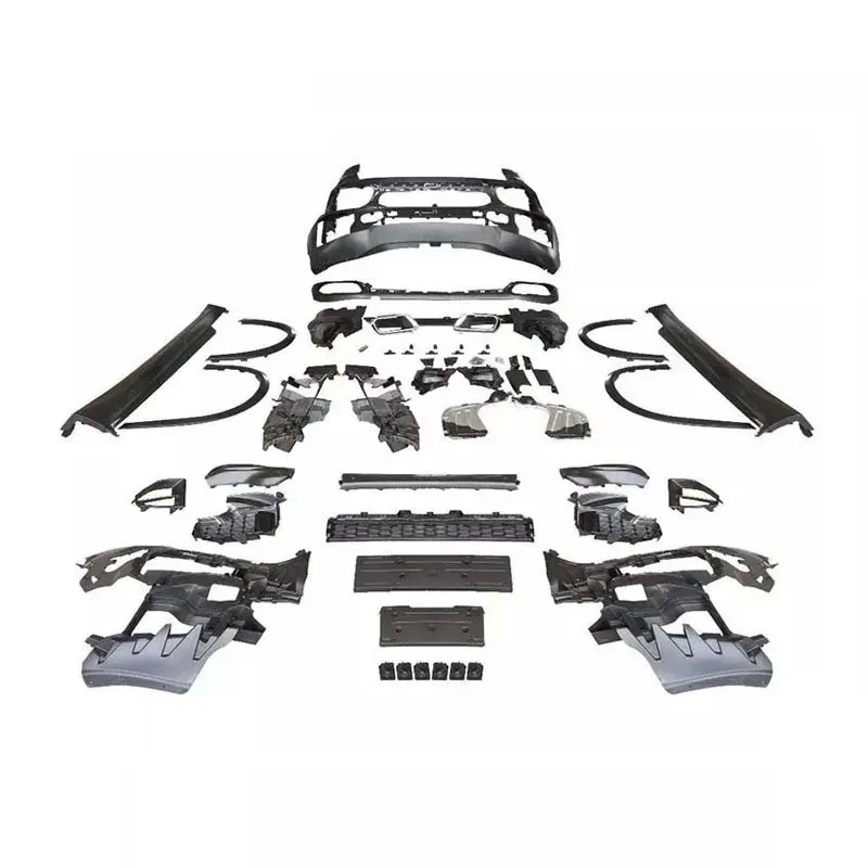 

X5 G05-tech 2019 Style Body Kit Car Bumpers Side Skirts Over Fenders Exhaust Tips