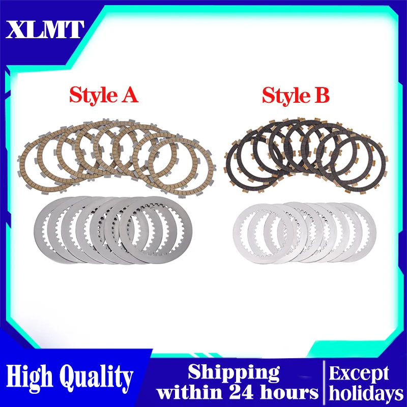 Motorcycle Accessories Clutch Friction Plates & Steel Plates Disc Kit For Kawasaki KX250F KX250 F KX 250F 2008-2018