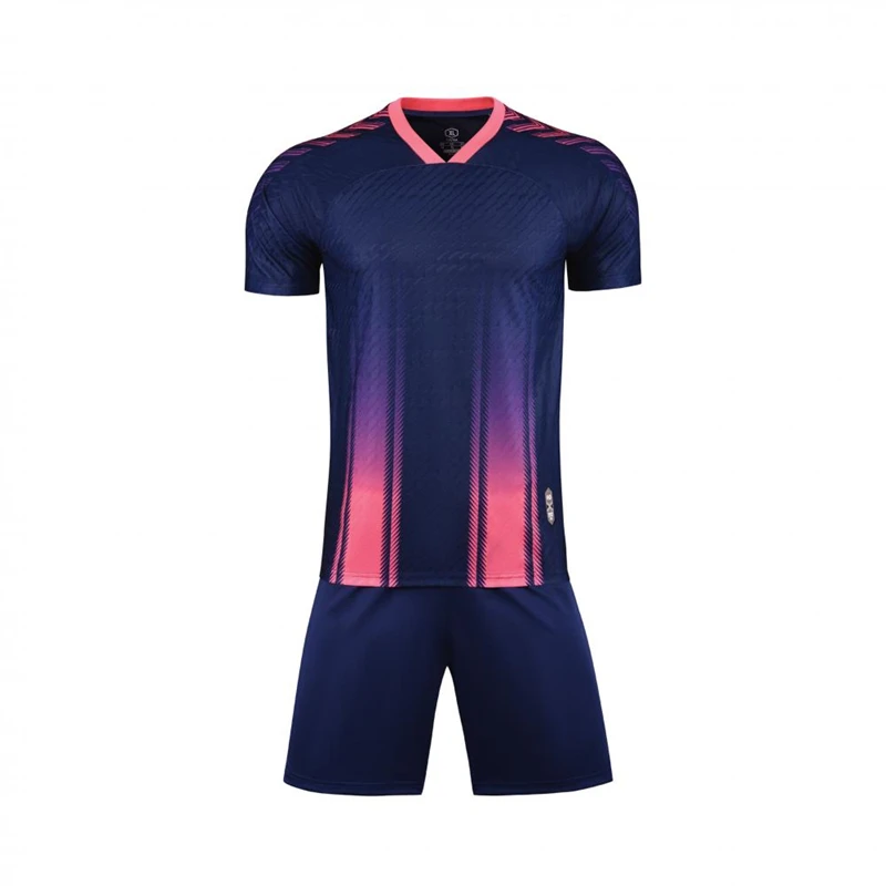 

Customized Soccer Jerseys For Kids Adults Short Sleeves School Company Sport Training Wear For Boys Custom Football Jersey