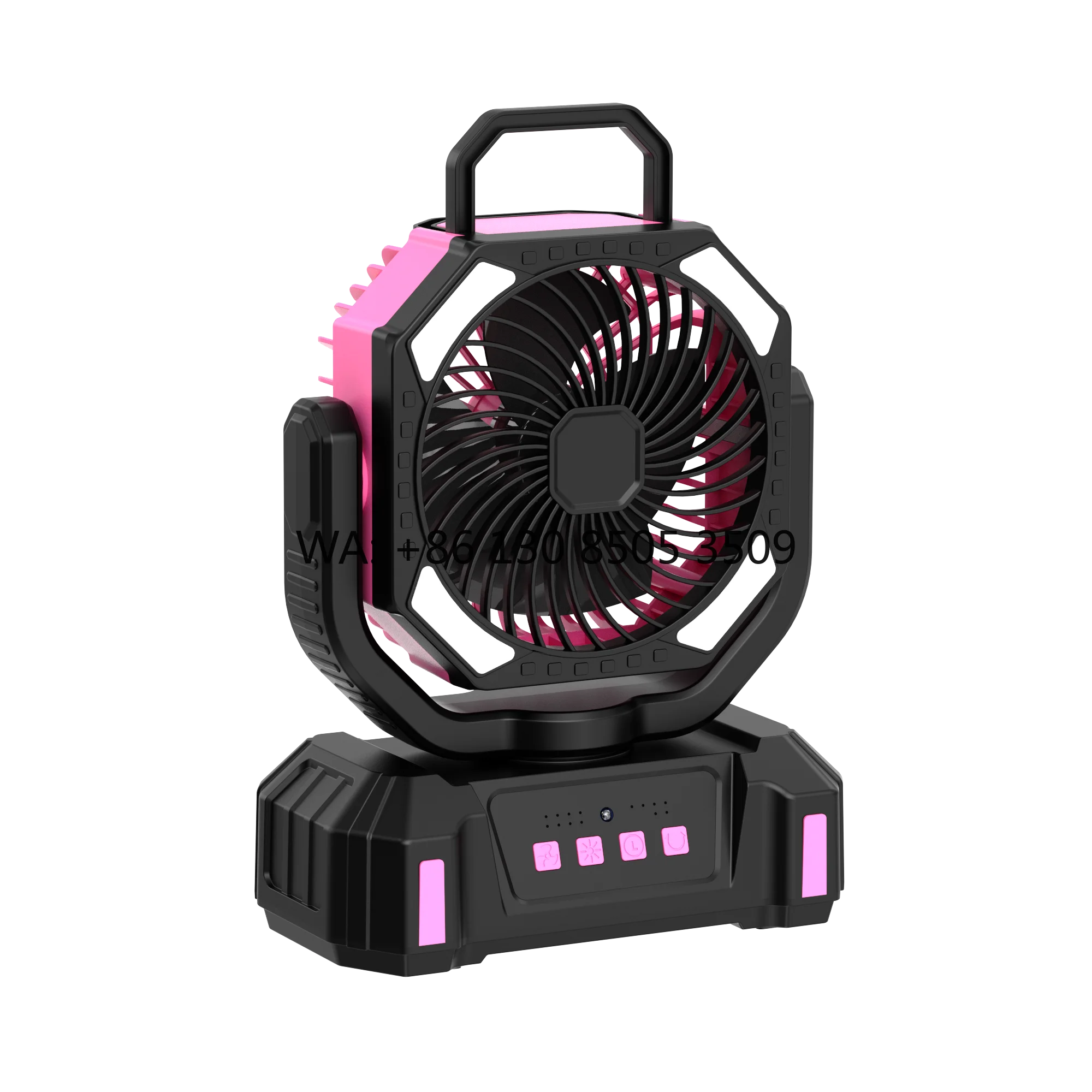 

Солнечный многофункциональный портативный вентилятор 20000 мАч с USB, LED-подсветкой, функцией Power Bank и пультом ДУ для кемпинга и использования на улице