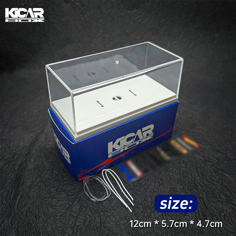 1/64 Acryl-Modellauto-Vitrine – hochwertige, transparente Abdeckung für Sammlerstücke, Geschenk (kein Auto im Lieferumfang enthalten), 1 Stück